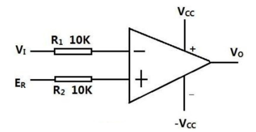 Comparator Principle, application and difference with Op amp